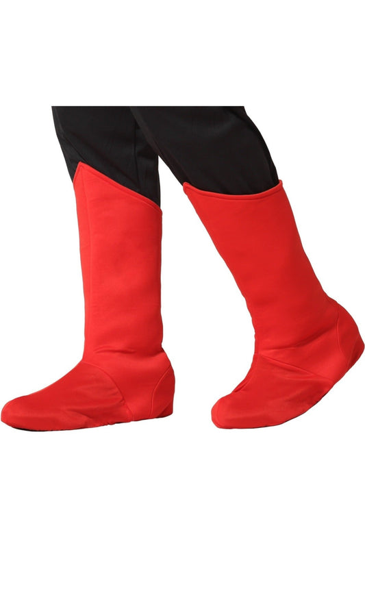 Cubrebotas Rojos Superhéroe