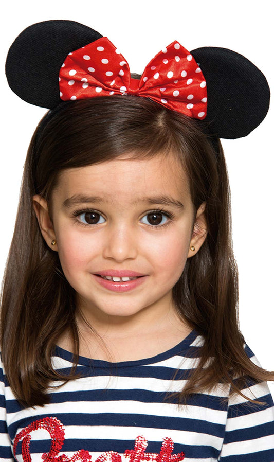 Diadema de Orejas Minnie infantil