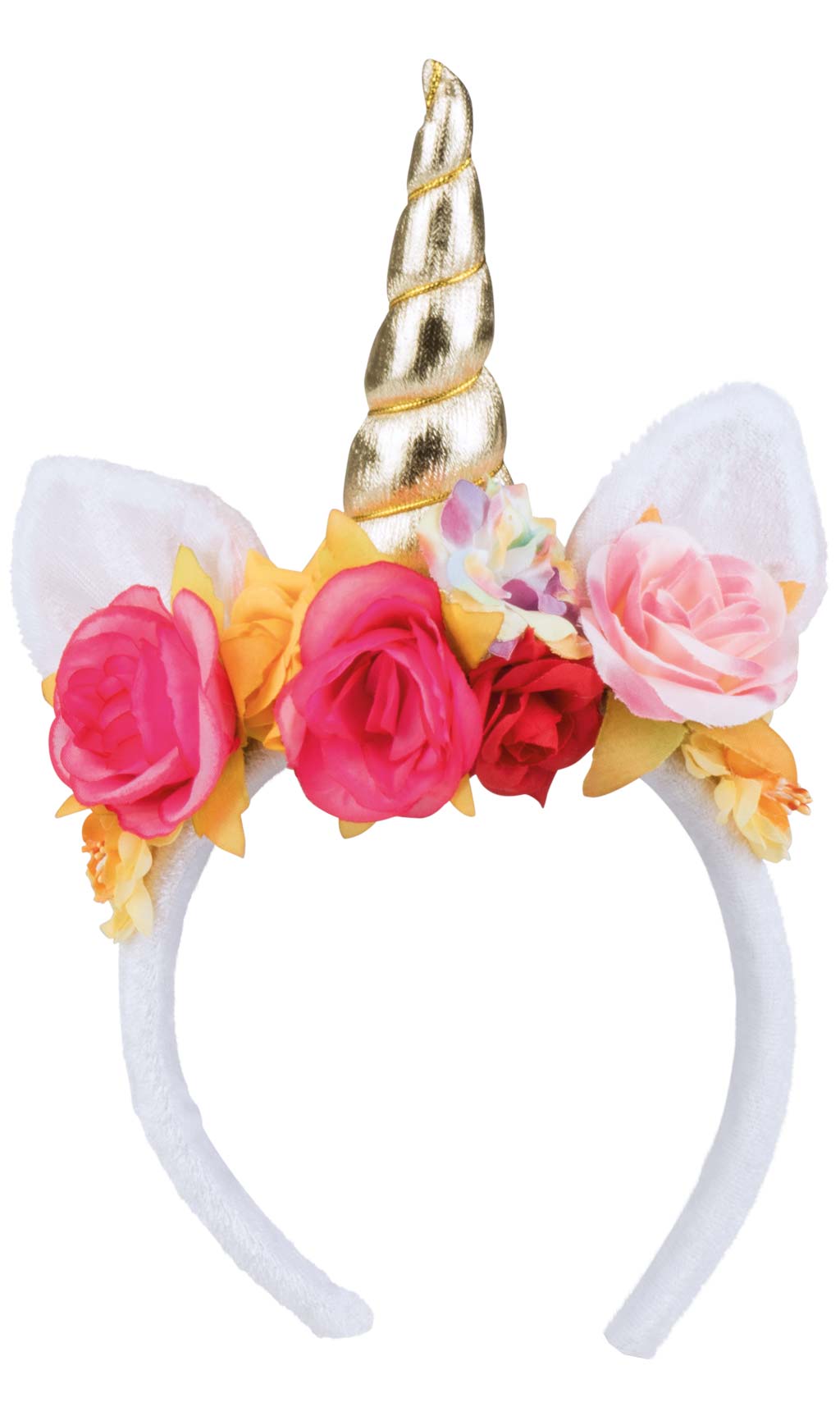 Diadema de Unicornio con Flores