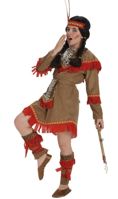 Disfraces en grupo de Indios Comanches