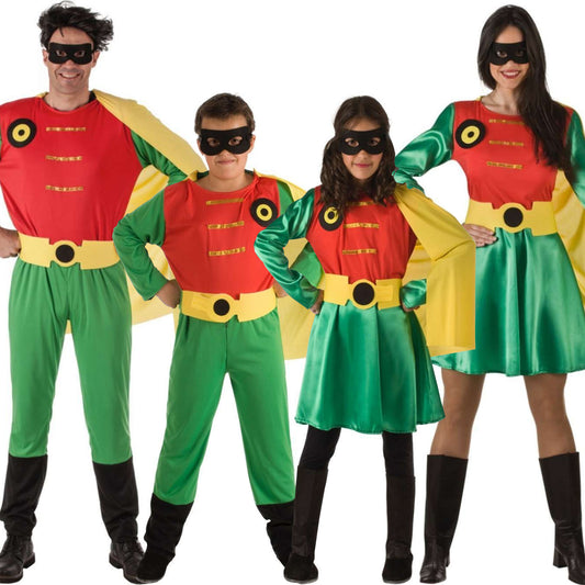 Disfraces en grupo de Robin