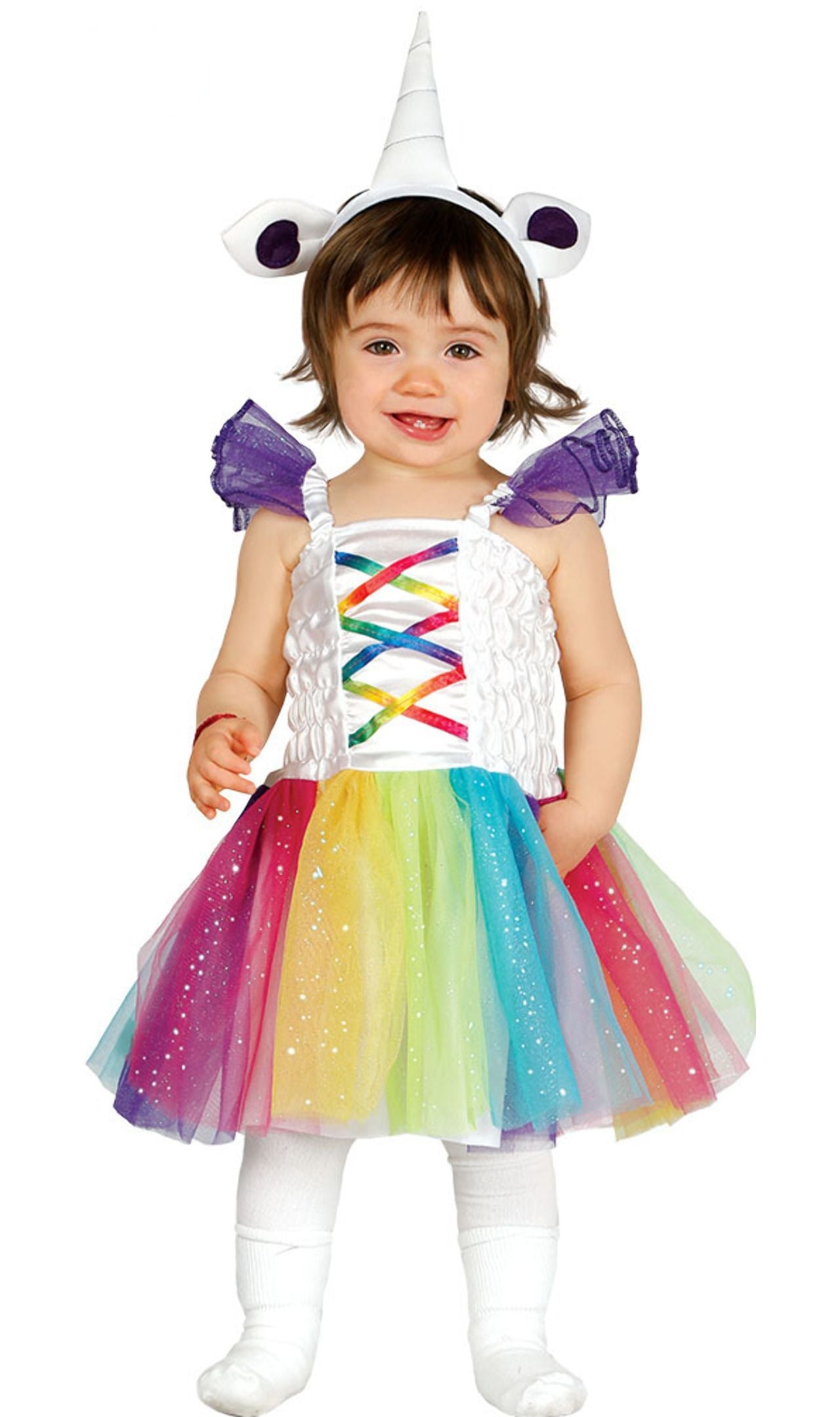Disfraz unicornio arcoíris niña: Disfraces niños,y disfraces originales  baratos - Vegaoo