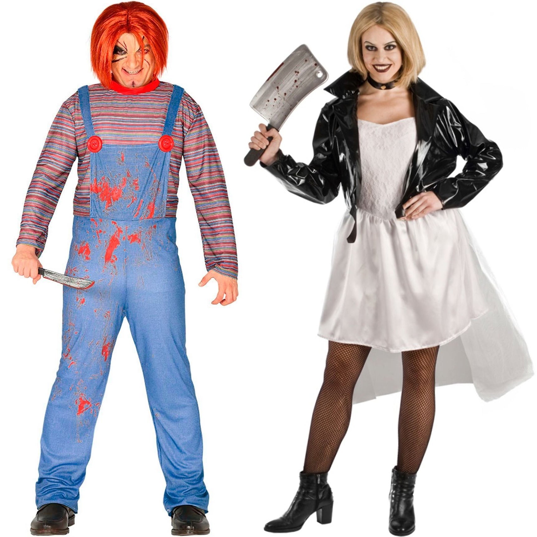 Disfraces en pareja de Chucky y Novia