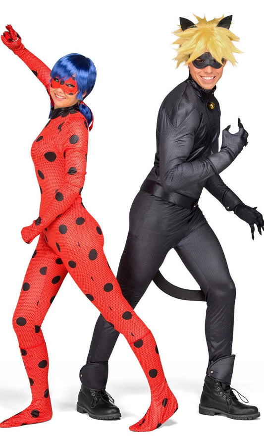 Disfraces en pareja de Ladybug y Cat Noir