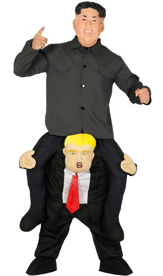Disfraz a Hombros de Presidente Trump para adulto I Don Disfraz