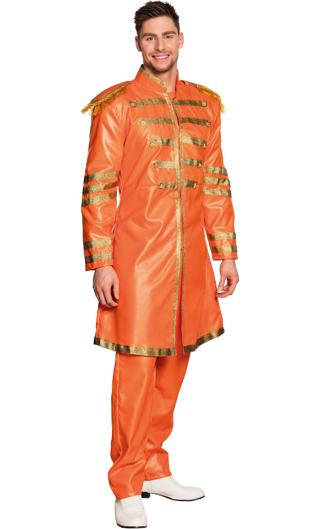 Disfraz de Beatles Naranja para adulto I Don Disfraz