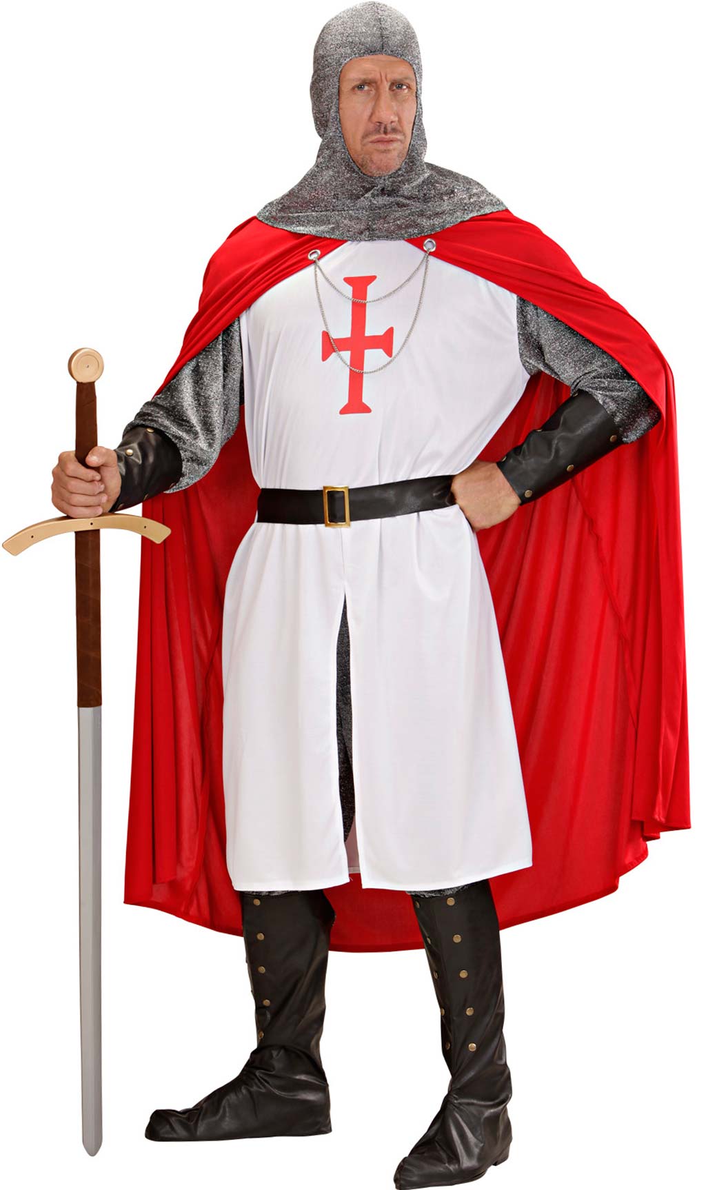 Disfraz de Caballero Templario hombre I Don Disfraz