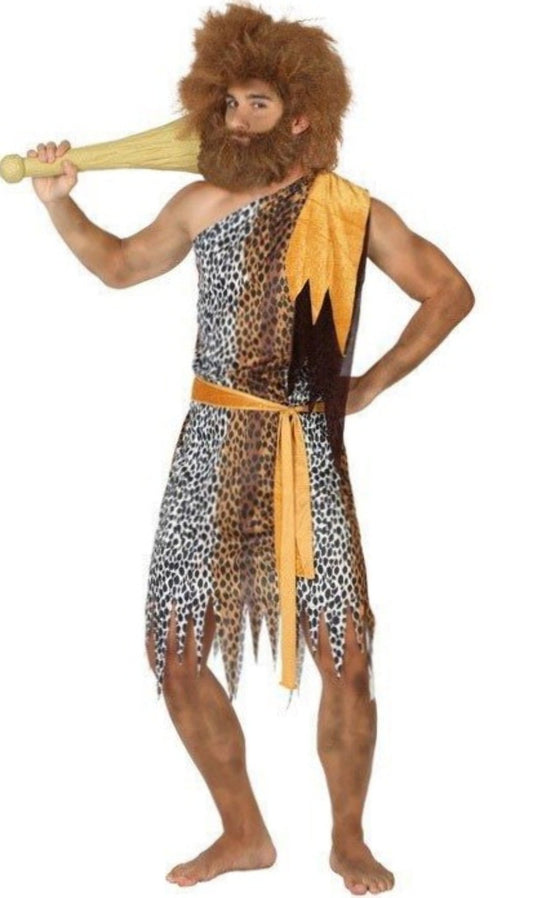 Disfraz de Cavernícola Prehistórico para hombre I Don Disfraz