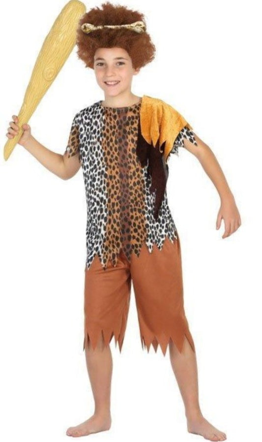 Disfraz de Cavernícola Prehistórico para niño I Don Disfraz
