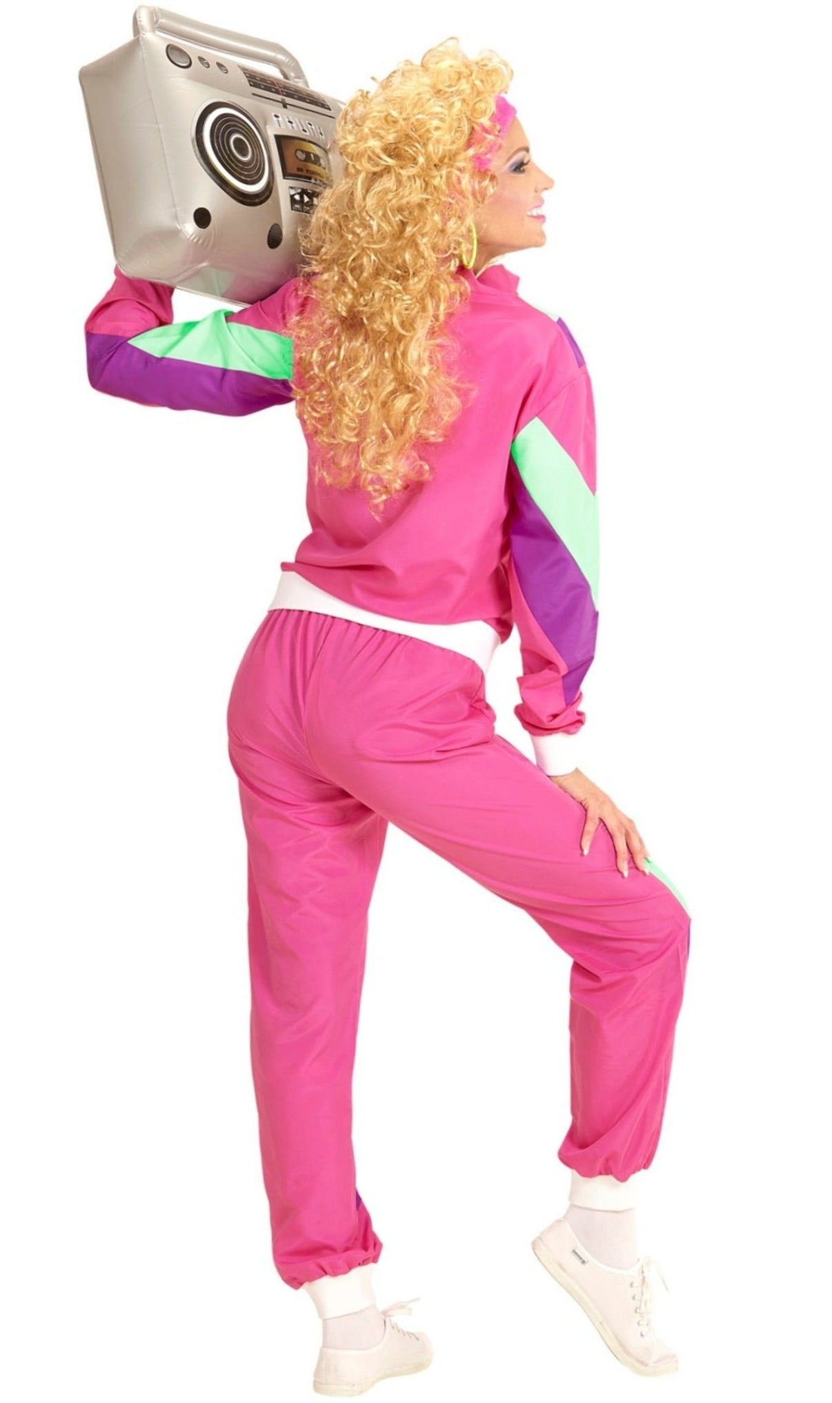 Disfraz de Chándal de Años 80 Fucsia para adulto I Don Disfraz