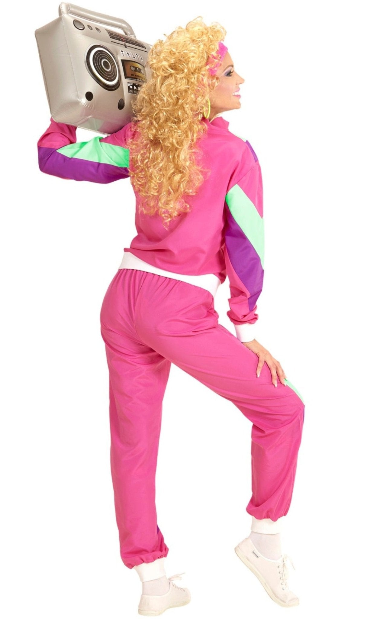 Disfraz de Chándal de Años 80 Fucsia para adulto I Don Disfraz