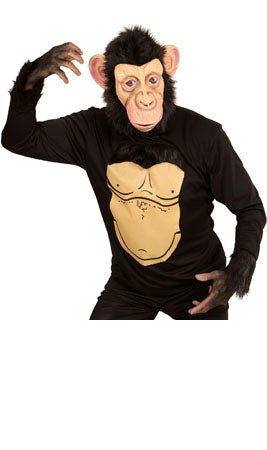 Disfraz de Chimpancé para adulto I Don Disfraz
