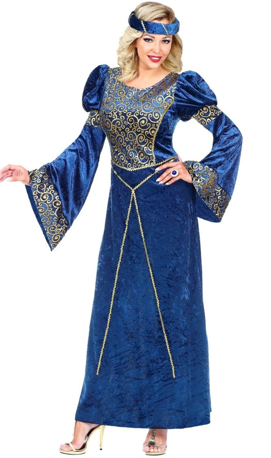 Disfraz de Dama Medieval Davinia para mujer I Don Disfraz