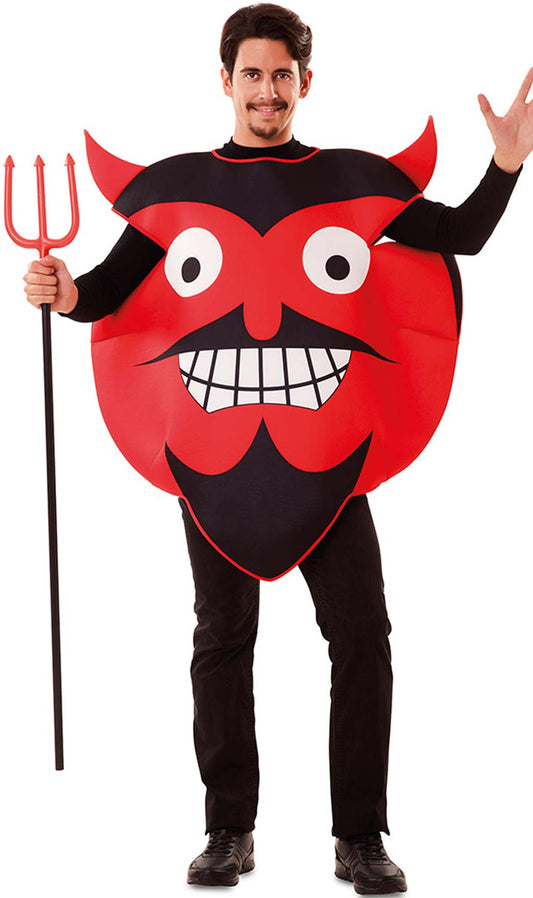 Disfraz de Diablo Emoticono para adulto I Don Disfraz