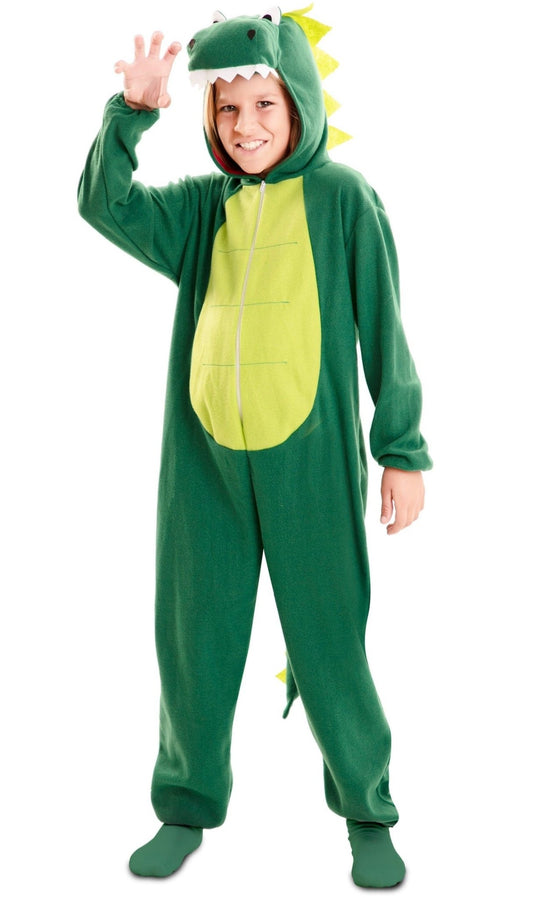 Disfraz de Dragón Verde infantil I Don Disfraz