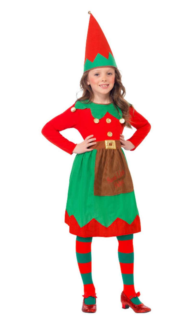 Disfraz de Elfa Vestido para niña I Don Disfraz