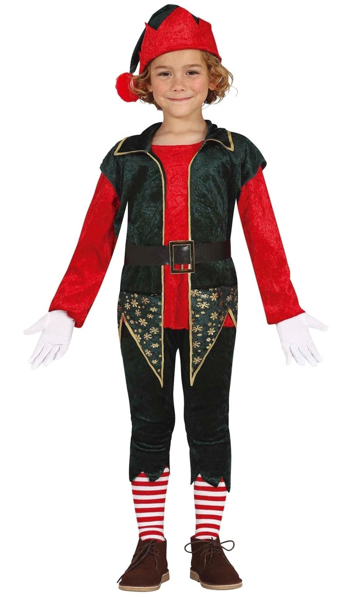 Disfraz de Elfo Copos para niño I Don Disfraz
