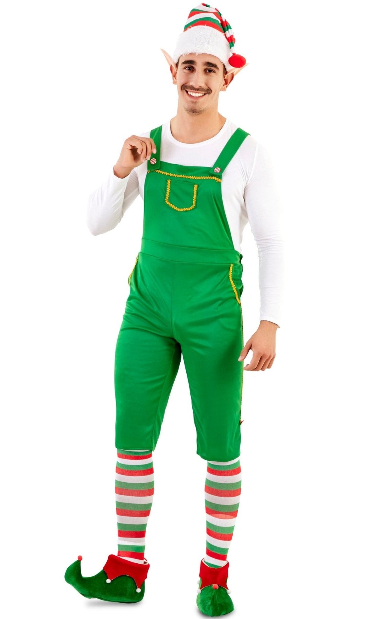 Disfraz de Elfo Peto Verde para hombre I Don Disfraz