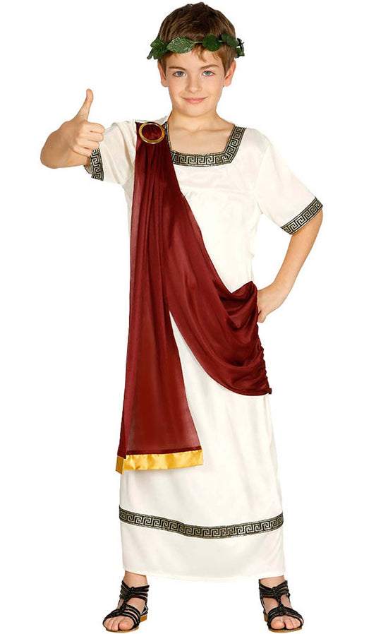 Disfraz de Emperador Augusto para niño I Don Disfraz