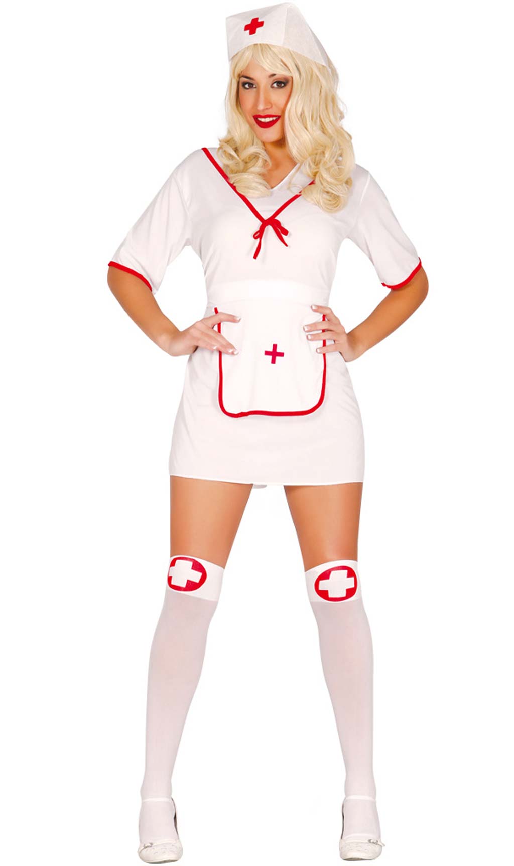 Disfraz de Enfermera Cruz Roja mujer I Don Disfraz