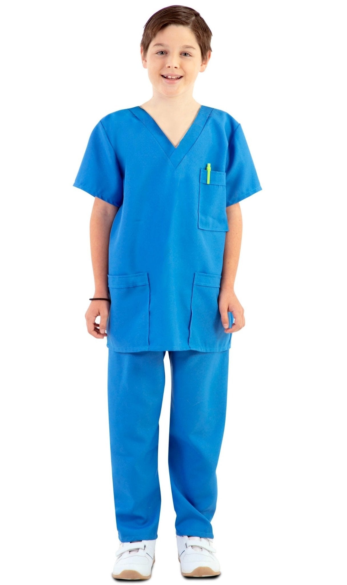 Disfraz de Enfermero Azul infantil I Don Disfraz