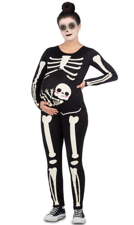 Disfraz de Esqueleto Embarazada para mujer I Don Disfraz