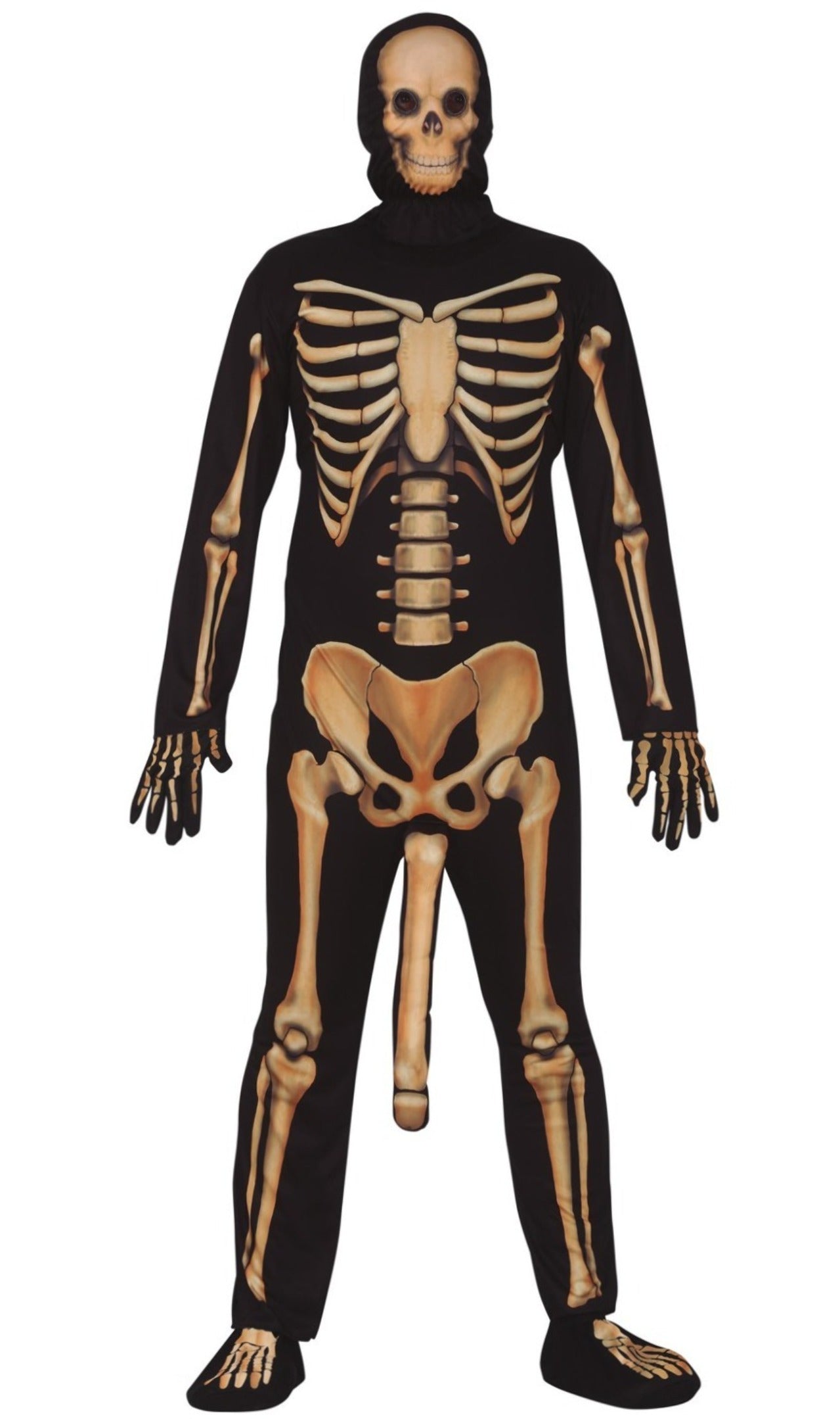 Disfraz de Esqueleto Exhibicionista para adulto I Don Disfraz