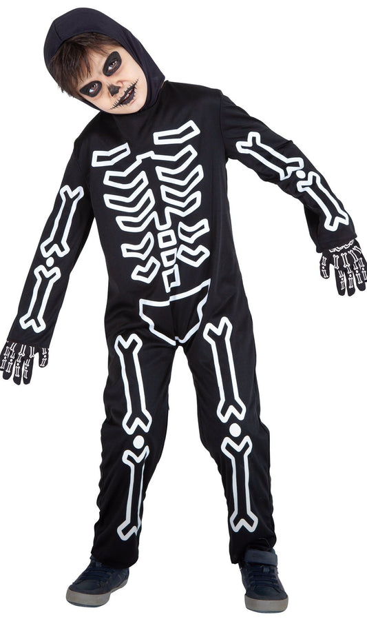 Disfraz de Esqueleto Huesitos Glow para niño I Don Disfraz