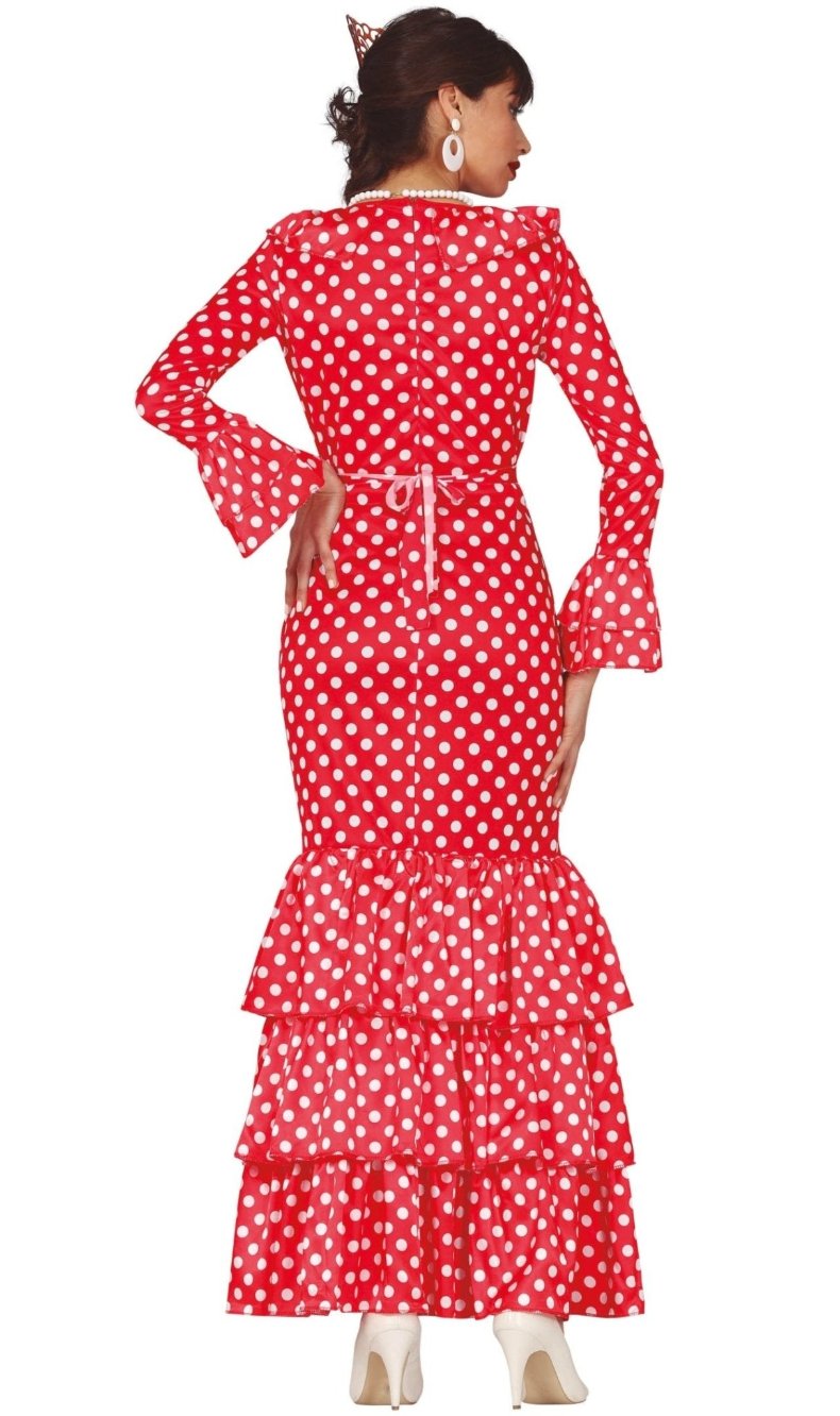 Comprar online Disfraz de Flamenca Lunares para mujer