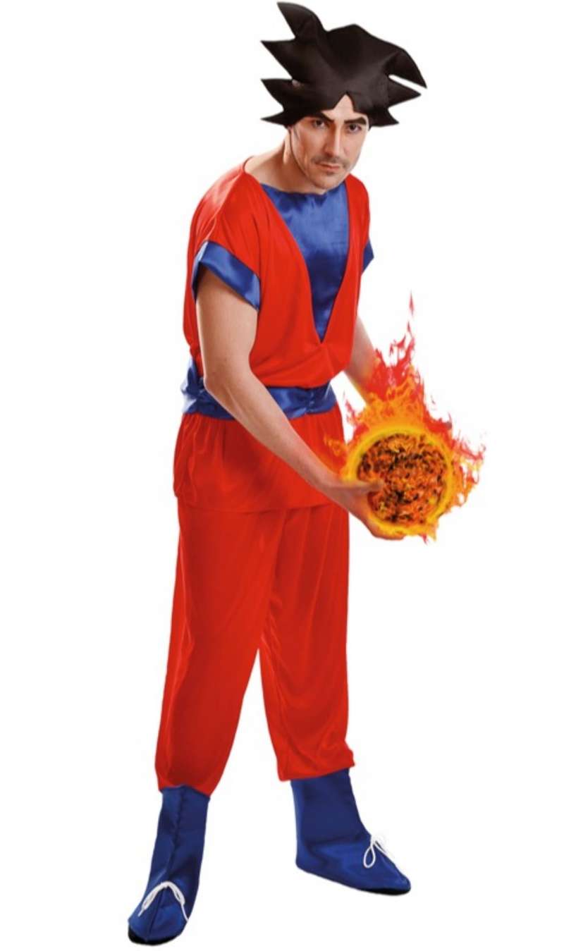 Disfraz de Guerrero Espacial Goku adulto I Don Disfraz