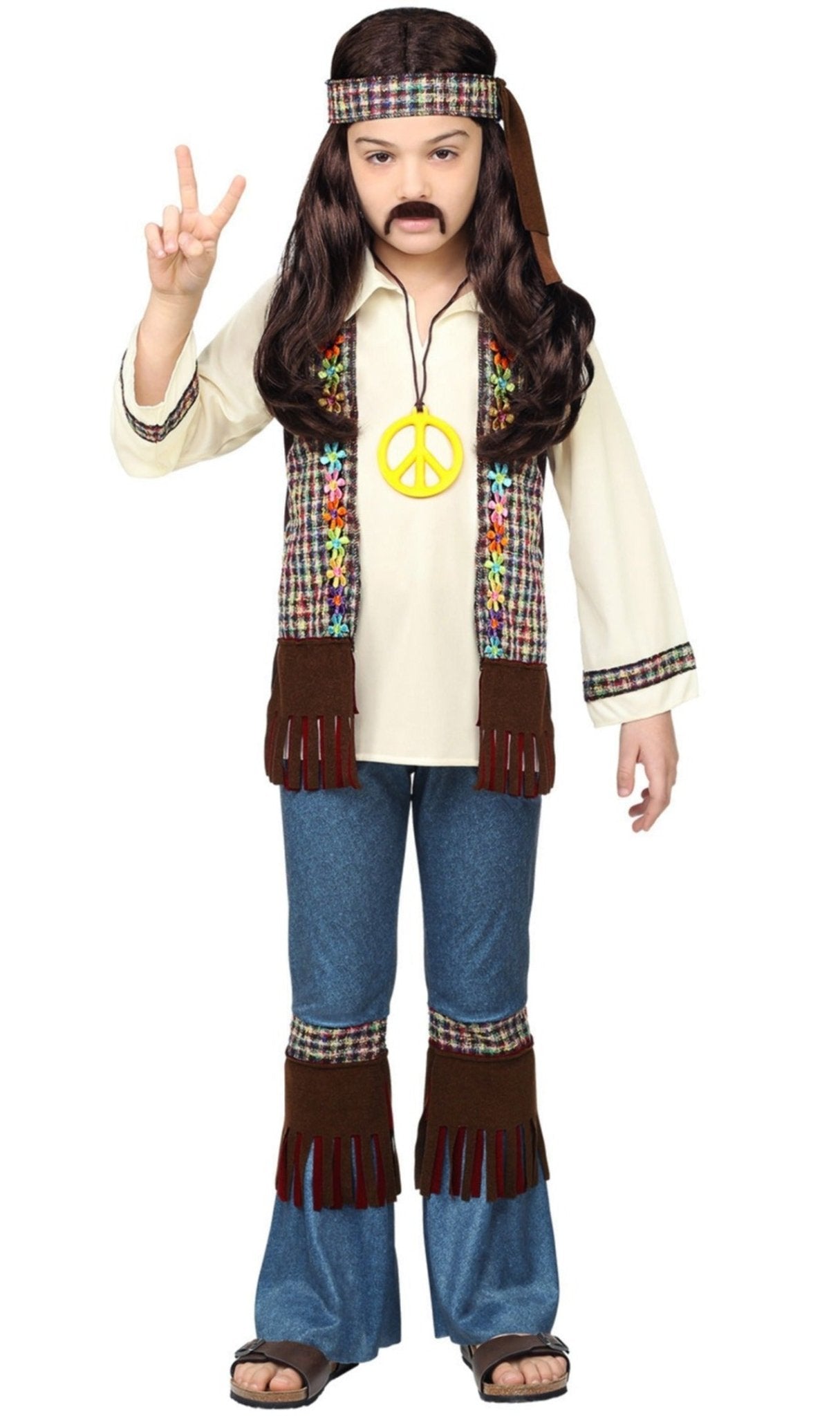 Disfraz de Hippie Reggae para niño I Don Disfraz