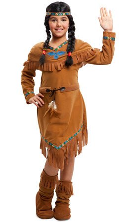 Disfraz de India Inca para niña I Don Disfraz