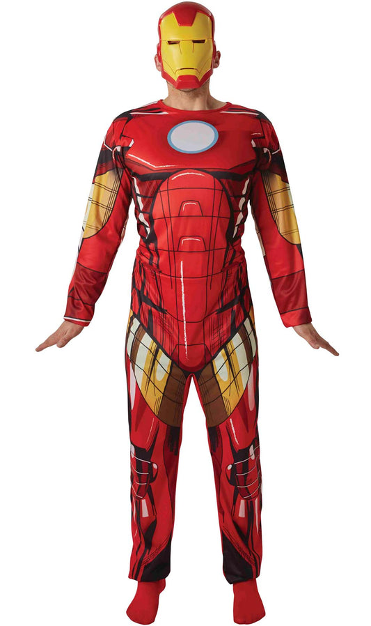 Disfraz de Iron Man™ Malla para adulto I Don Disfraz