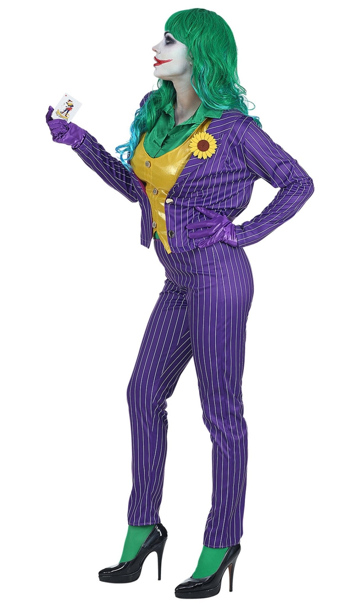 Disfraz de Joker chiflado para mujer I Don Disfraz