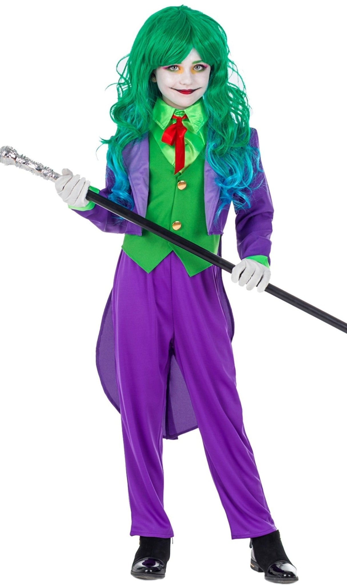 Disfraz de Joker Perversa para niña I Don Disfraz
