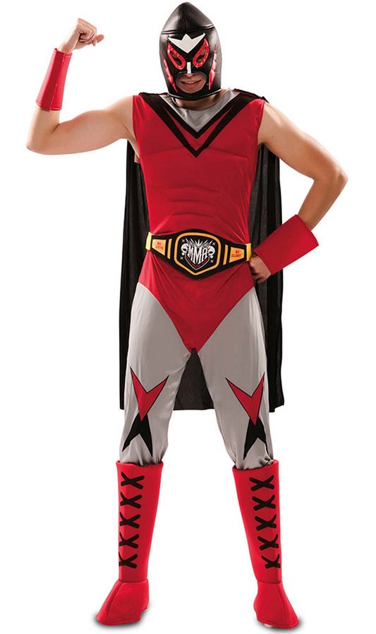 Disfraz de Luchador de Pressing Catch para hombre I Don Disfraz
