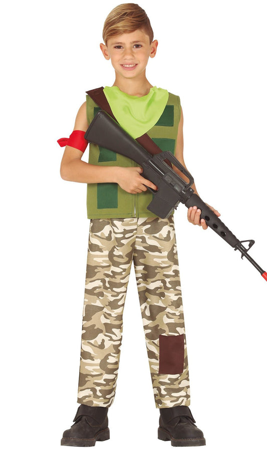 Disfraz de Mercenario Fortnite para niño I Don Disfraz