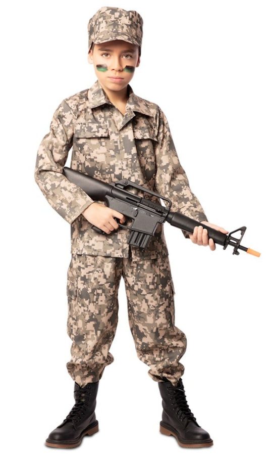 Disfraz de Militar Ejército para niño I Don Disfraz