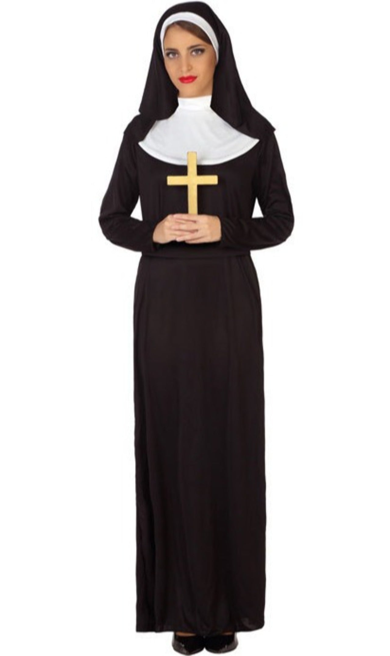 Disfraz de Monja Religiosa para mujer I Don Disfraz