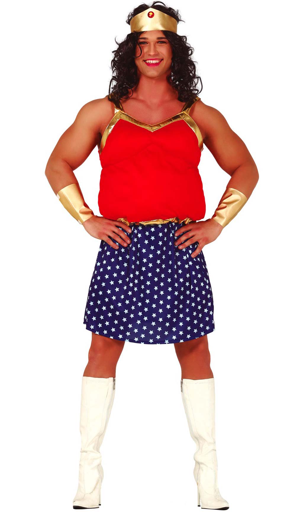Disfraz de Mujer Maravilla para hombre I Don Disfraz