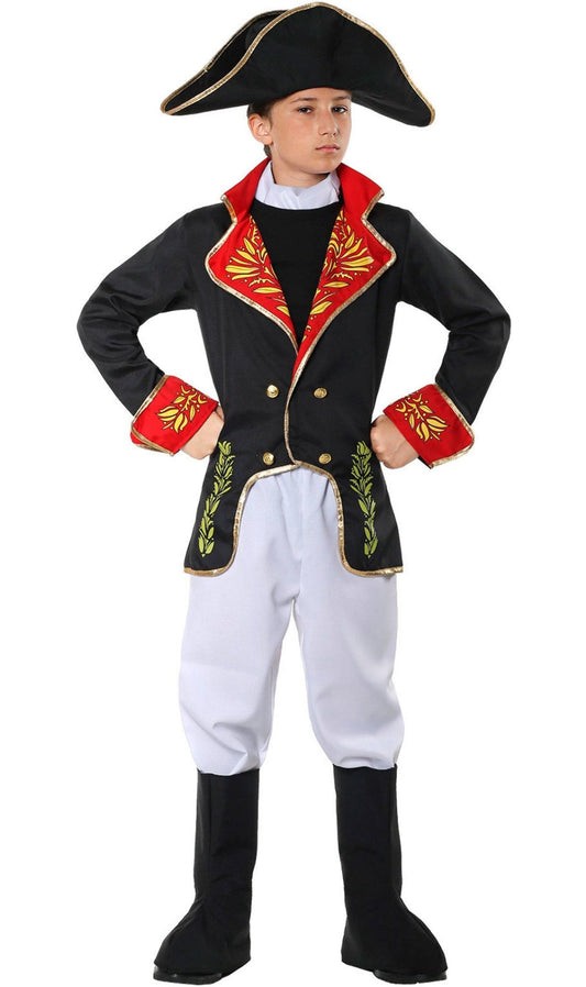 Disfraz de Napoleón Bonaparte para niño I Don Disfraz