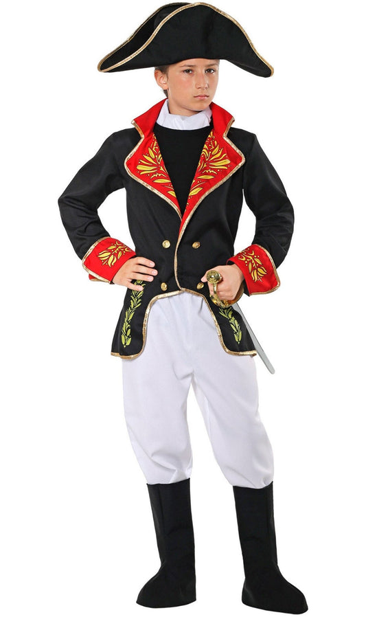 Disfraz de Napoleón Bonaparte para niño I Don Disfraz