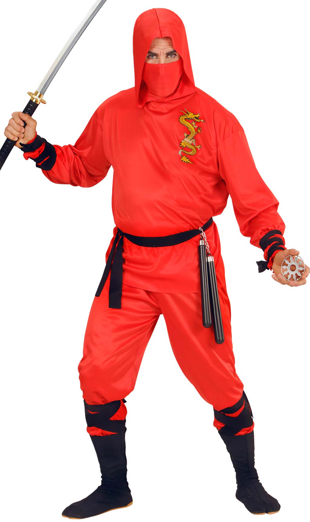 Disfraz de Ninja Luchador para adulto I Don Disfraz