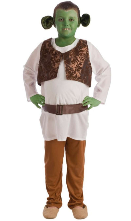 Disfraz de Ogro Verde infantil I Don Disfraz