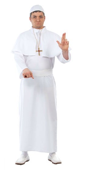 Disfraz de Papa Juan Pablo II para hombre I Don Disfraz