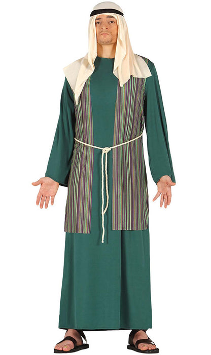 Disfraz de Pastor Judío Verde adulto I Don Disfraz