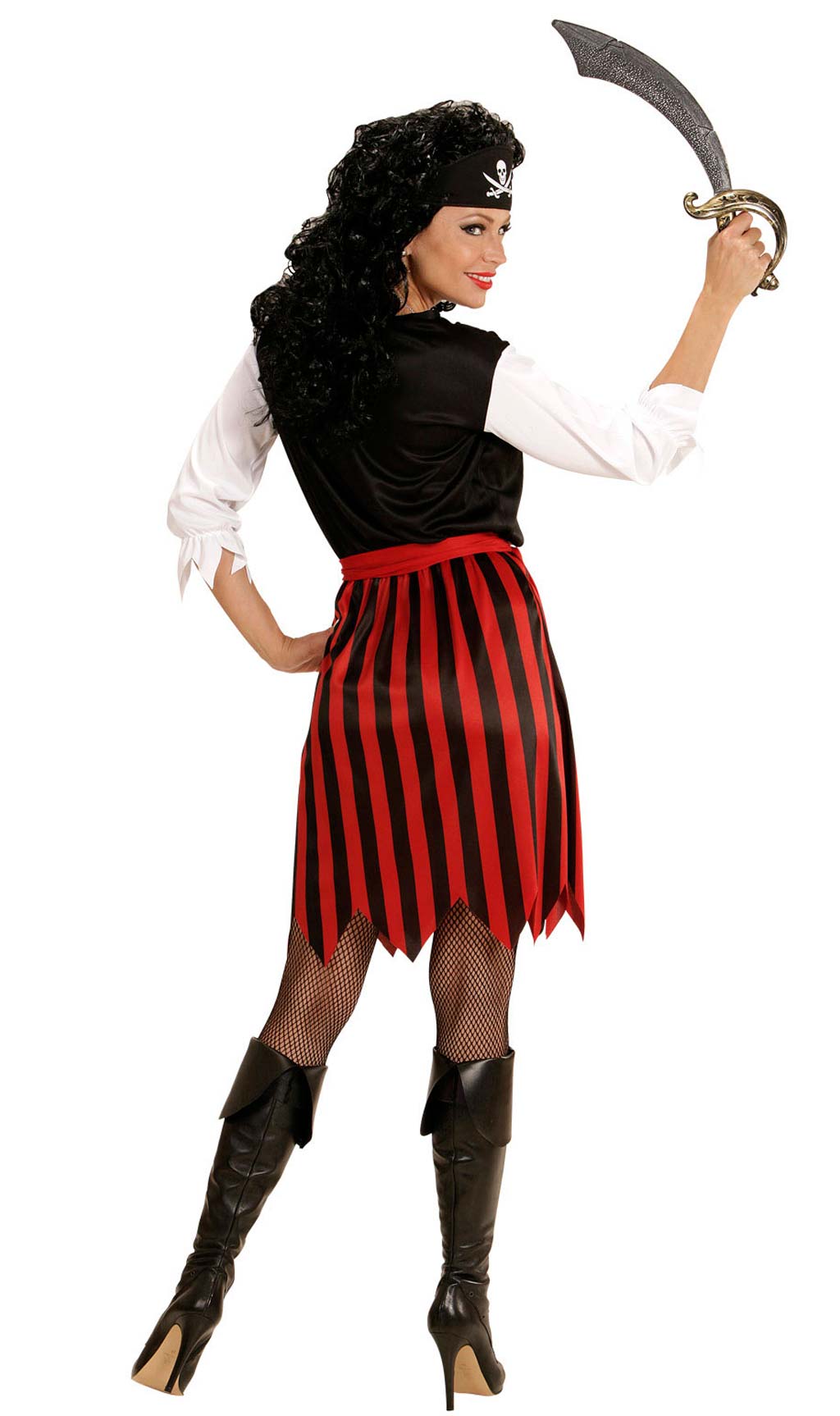 Disfraz Vestido Pirata Clasico Con Accesorios Dama