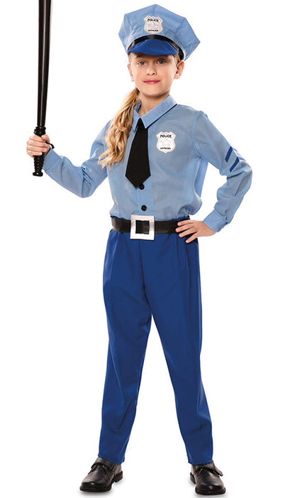 Disfraz de Policía Azul infantil I Don Disfraz