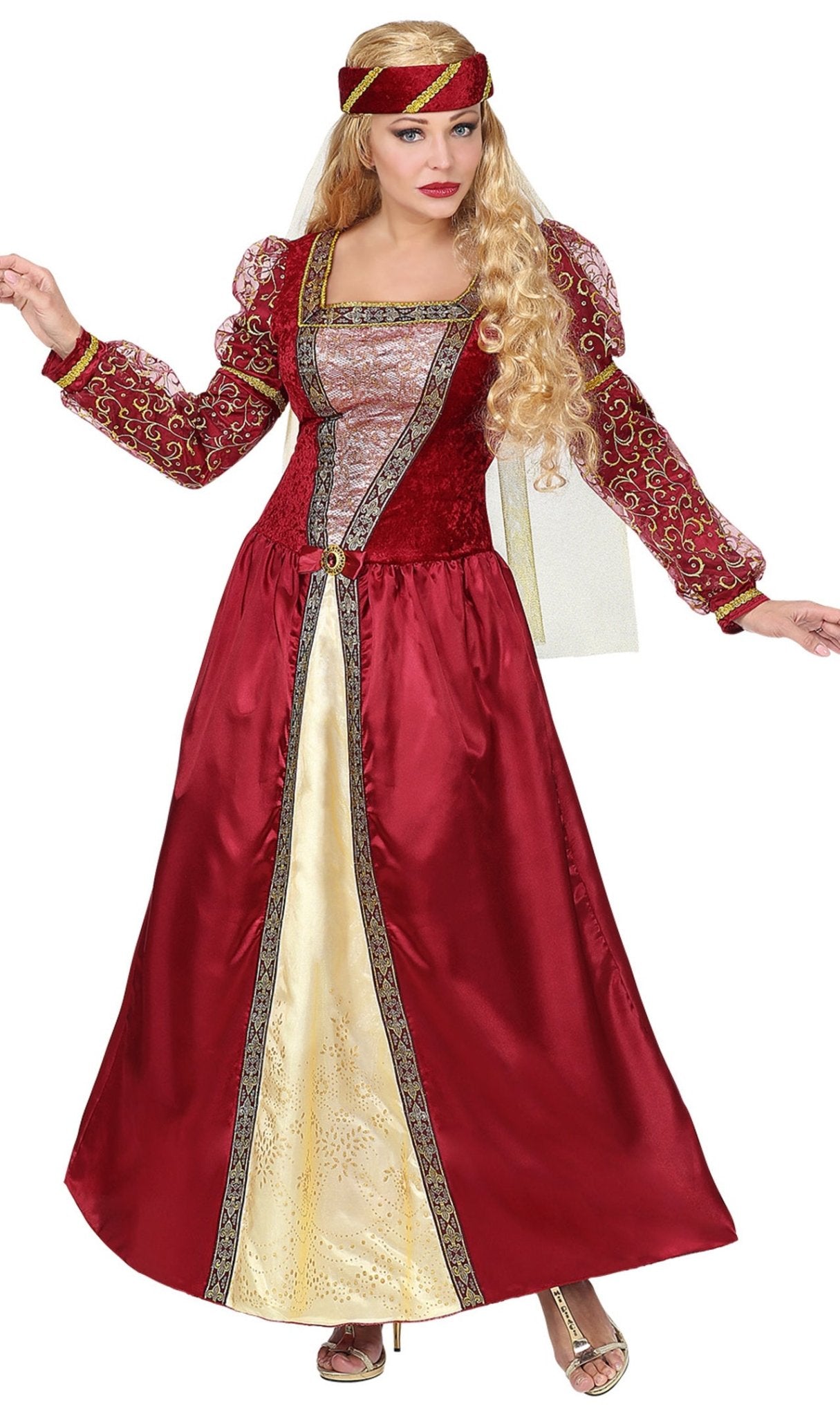 Disfraz de Princesa Medieval Aisa para mujer I Don Disfraz