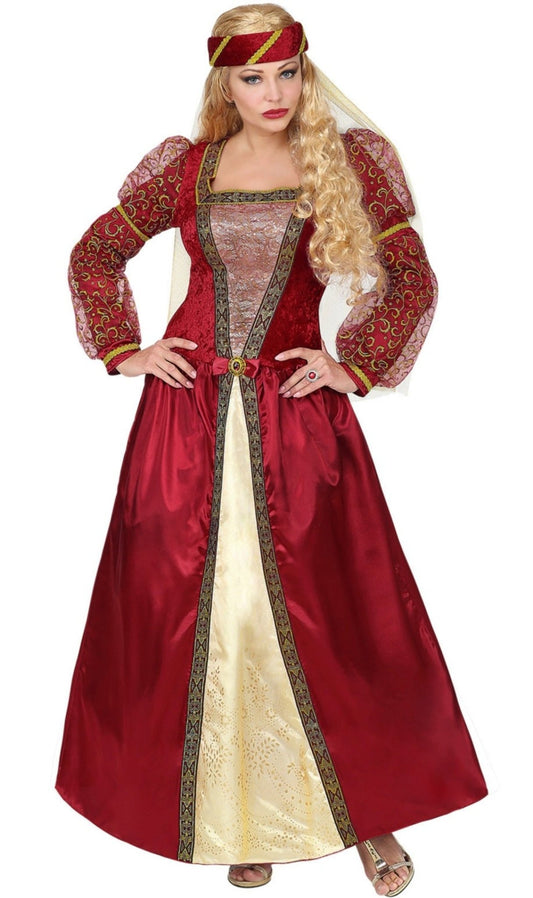 Disfraz XL de Princesa Medieval Aisa para mujer